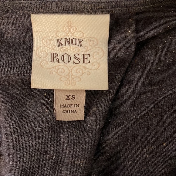 ❤️ Knox Rose Boho Studded High-Low Sleeveless Top - Picture 4 of 6